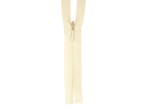 #4 Invisible / Concealed (Heavier-Duty) Nylon Closed-End Zipper