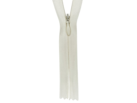 #4 Invisible / Concealed (Heavier-Duty) Nylon Closed-End Zipper