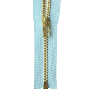 #5 Brass Separating (Jacket) Zipper with Wire Pull