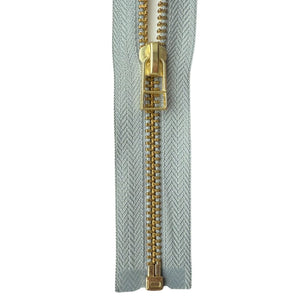 #5 Brass Separating (Jacket) Zipper with Wire Pull