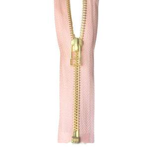 #5 Brass Separating (Jacket) Zipper with Wire Pull