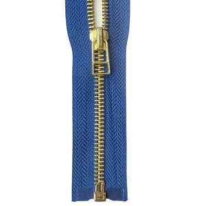 #5 Brass Separating (Jacket) Zipper with Wire Pull