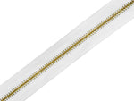 #5 Brass Continuous Zipper Chain
