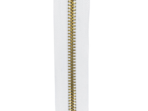 #10 Brass Continuous Zipper Chain