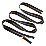 #10 Brass Extra-Long Heavy Duty Separating Industrial Zipper